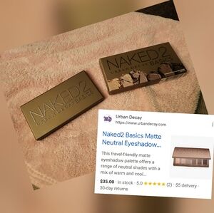 Urban Decay Naked2 Basics Matte Palette